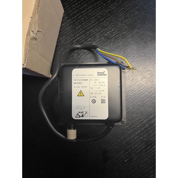 Kromschröder TZI 7,5-12/100W gyújtótranszformátor