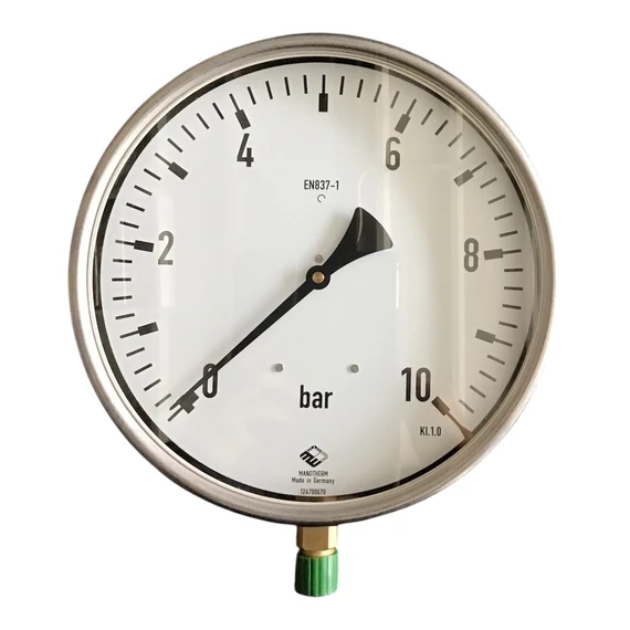 Manotherm manométer 250mm 0-10bar 1/2